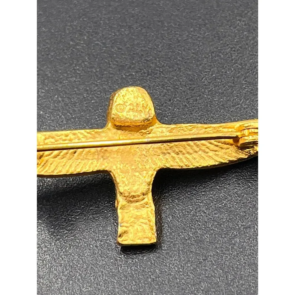 Alva‎ Museum Repro Ba Amulet Egyptian Soul Or Spirit of Afterlife Pin Brooch